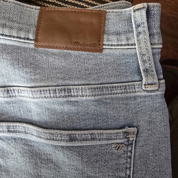 Madewell Jeans 11"High-Rise Skinny Crop Jeans Size 31 TENCEL™ Denim Edition - Picture 9 of 12